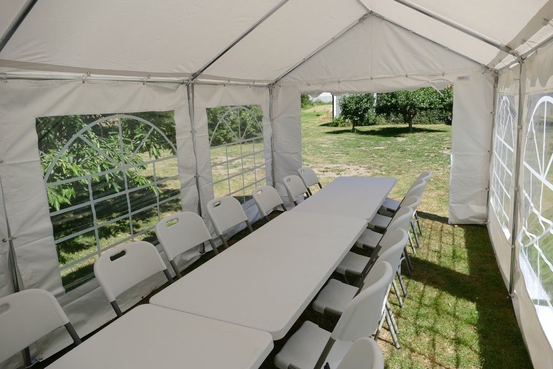 Partytelt 8x3 meter